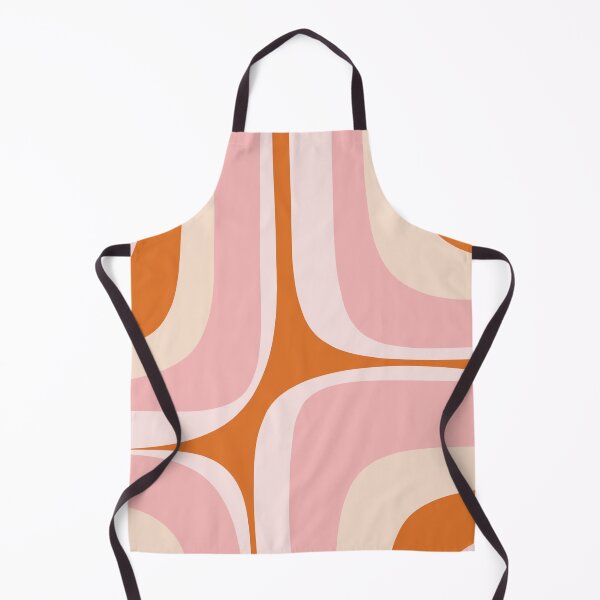 Item preview, Retro Groove Pink and Orange Minimalist Abstract designed and sold by kierkegaard.