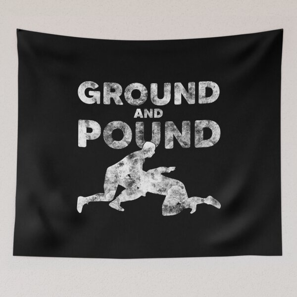 Item preview, Ground and pound grappling gift idea designed and sold by Nessshirts.