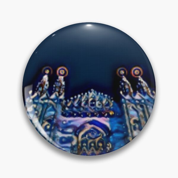Item preview, Spain Sagrada Familia Barcelona Blue Digital art Fairy Tale Mosaic watercolor designed and sold by conceptDVS.