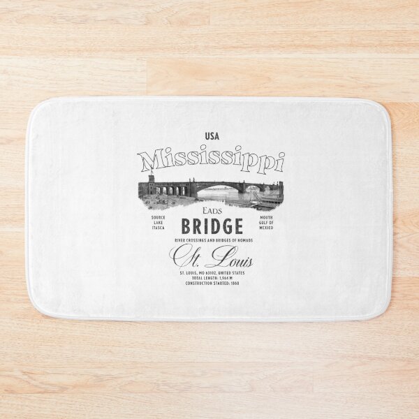 Item preview, Mississippi River Eads Bridge St Louis USA  designed and sold by KeepMoving.