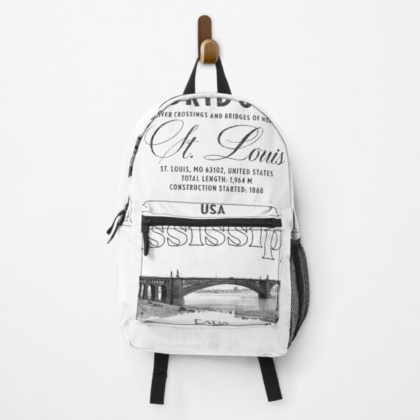 Item preview, Mississippi River Eads Bridge St Louis USA designed and sold by KeepMoving.
