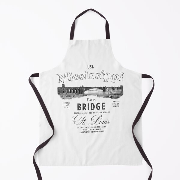 Item preview, Mississippi River Eads Bridge St Louis USA designed and sold by KeepMoving.