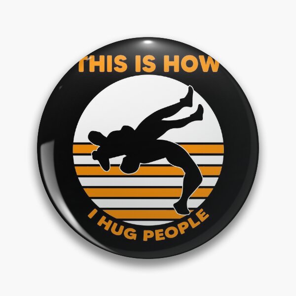 Item preview, This is how I hug people. A unique grappling gift idea designed and sold by Nessshirts.