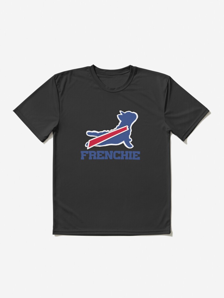 Buffalo Bills French Bulldog Active T-Shirt for Sale by