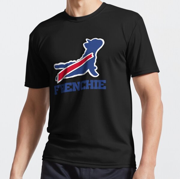 Buffalo Bills French Bulldog Active T-Shirt for Sale by