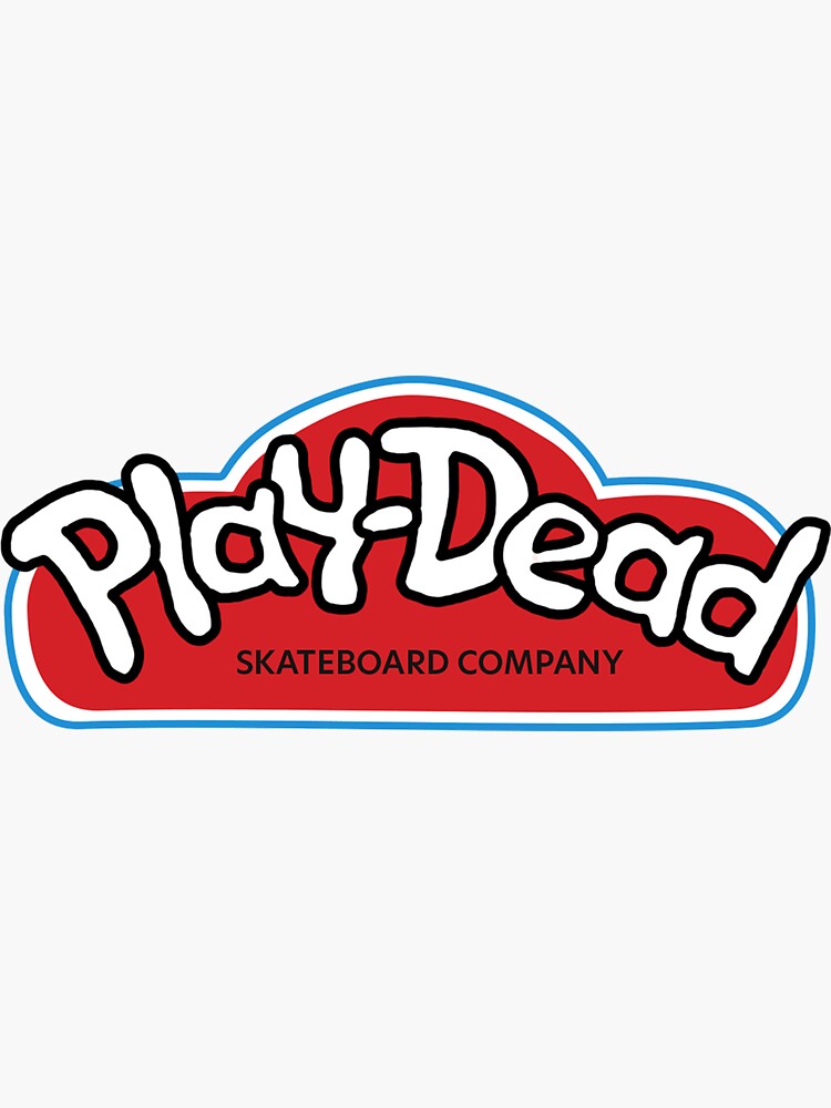 "PlayDead" Sticker by tommyg9797 | Redbubble