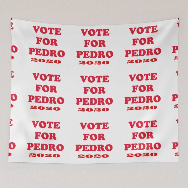 Item preview, Vote for Pedro 2020 retro style designed and sold by Iambellanova.