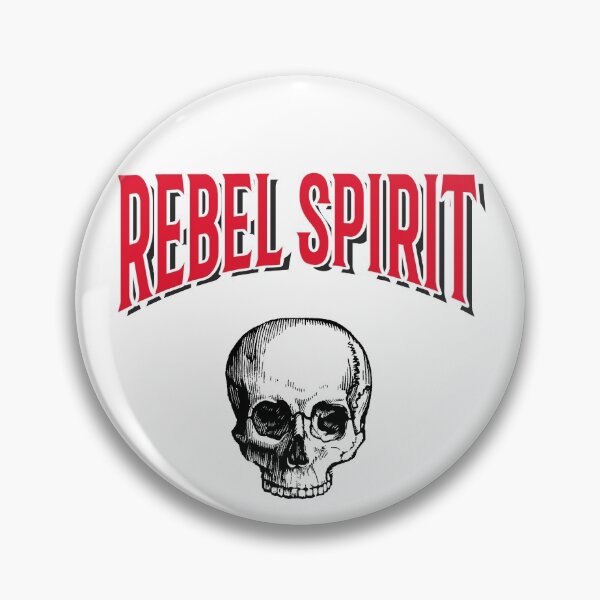 Item preview, Rebel Spirit, skull designed and sold by ArtOfRebellion.