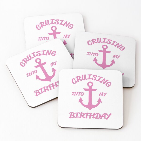 Item preview, Cruising into my BIRTHDAY! Pink designed and sold by AdventureTee.