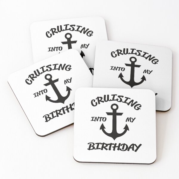 Item preview, Cruising into my BIRTHDAY! Black designed and sold by AdventureTee.