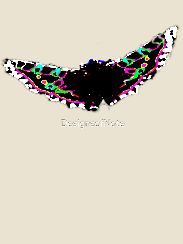 Thumbnail 4 of 4, Relaxed T-Shirt, Liquid Butterfly designed and sold by DesignsofNote.