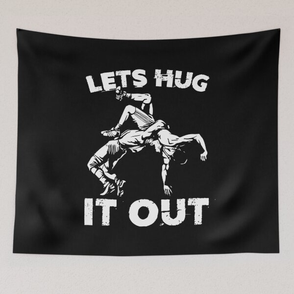 Item preview, Let's hug a nice grappling gift idea designed and sold by Nessshirts.