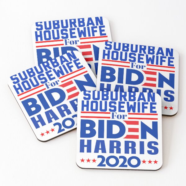 Item preview, suburban housewives for Biden Harris 2020 designed and sold by Feline Rockstars.