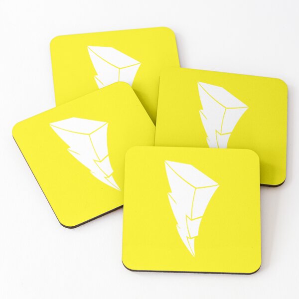 Item preview, Yellow Ranger Lightning Symbol designed and sold by Ravensclaw3.
