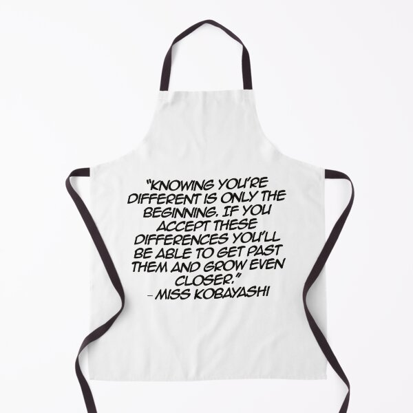 Item preview, Miss Kobayashi - Quote designed and sold by Epicanimequotes.