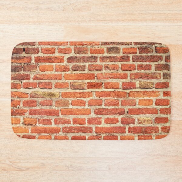 Item preview, Red vinatge Brick wall pattern photography  - Brick print  designed and sold by anzus13carlett.