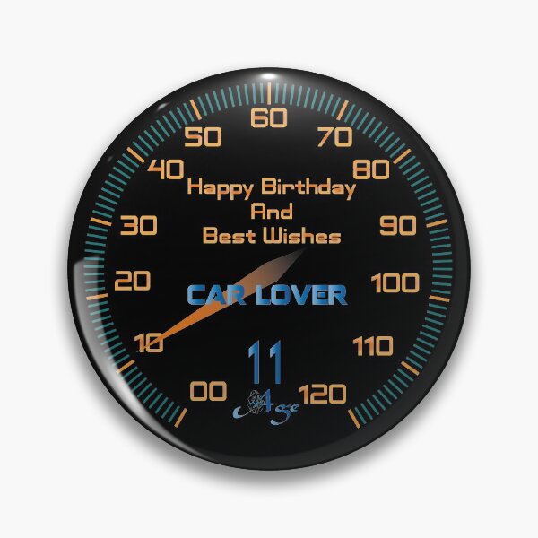 Item preview, CAR LOVERS 11TH BIRTHDAY designed and sold by greatatlas.