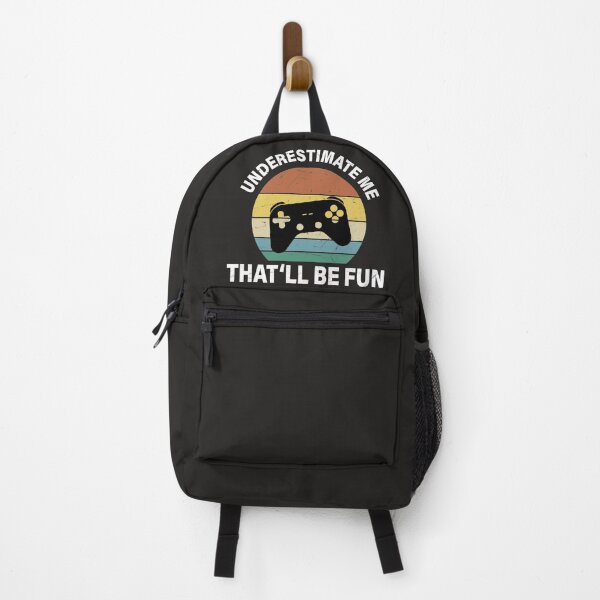Item preview, UNDERESTIMATE ME THAT'LL BE FUN, GAMERS, RETRO VINTAGE designed and sold by TheFirstOne.