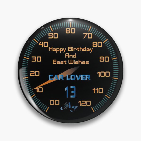 Item preview, CAR LOVERS 13th BIRTHDAY designed and sold by greatatlas.