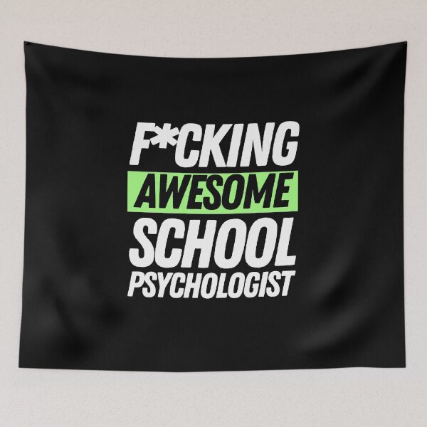 Item preview, F*cking Awesome School Psychologist designed and sold by bifkee19.
