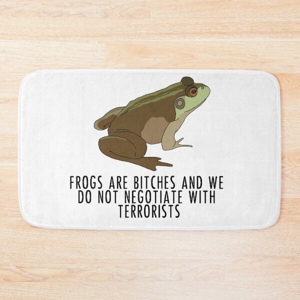 Item preview, Frogs Are Bitches And We Do Not Negotiate With Terrorists - The Umbrella Academy designed and sold by SedgeWren.