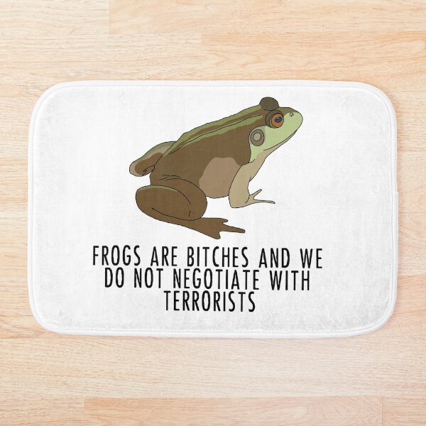 Item preview, Frogs Are Bitches And We Do Not Negotiate With Terrorists - The Umbrella Academy designed and sold by SedgeWren.