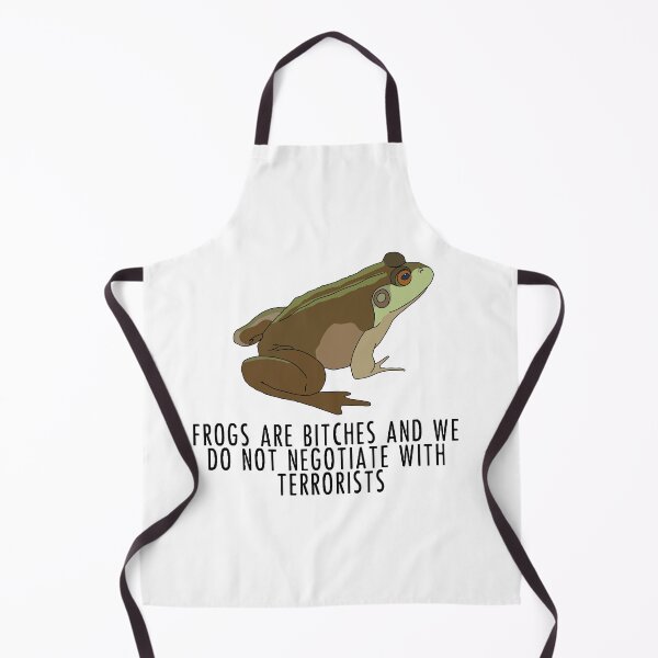 Item preview, Frogs Are Bitches And We Do Not Negotiate With Terrorists - The Umbrella Academy designed and sold by SedgeWren.