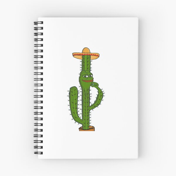 Item preview, Pepe the Smug Frog Mexican Cactus designed and sold by freelaffs.