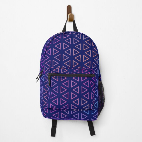 Item preview, Abstract colourful small triangle pattern designed and sold by GlobalWardrobe.