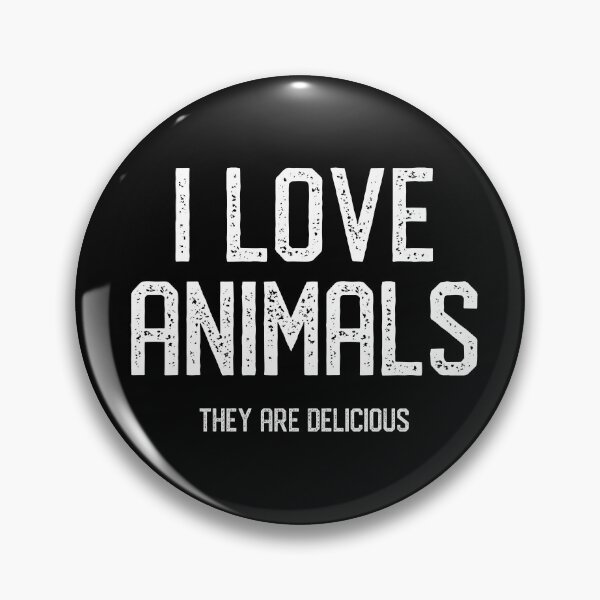 Item preview, I love animals, they're delicious designed and sold by EnjoyMyTees.