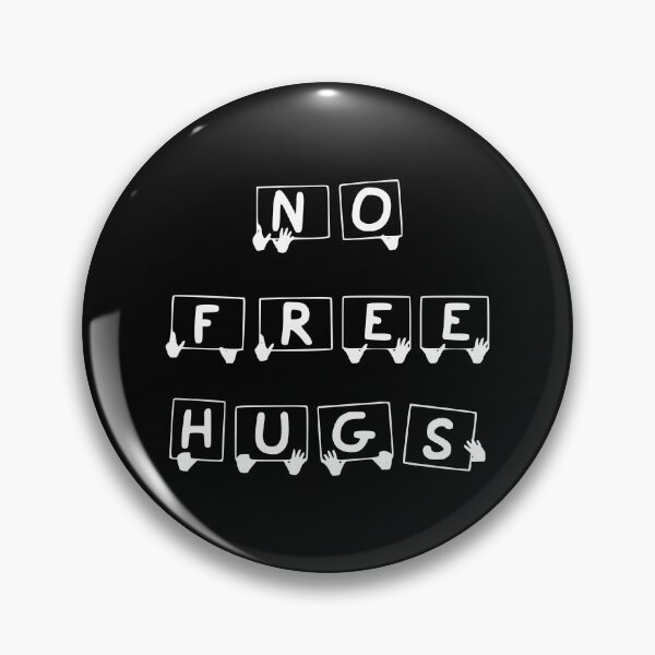 Item preview, No Free Hugs designed and sold by basitcv.