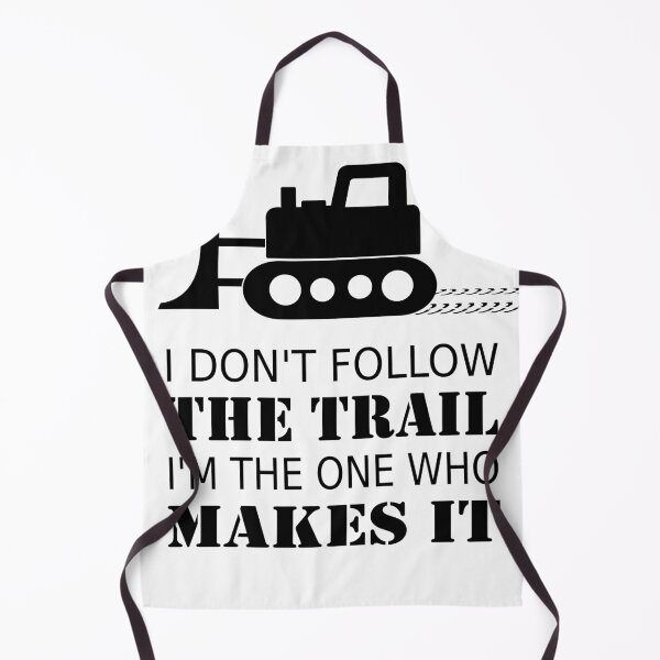 Item preview, BULLDOZER I DON'T FOLLOW THE TRAIL designed and sold by Superlight88.