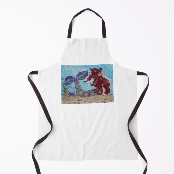 Item preview, Yoga Redheaded Mermaid designed and sold by NaidaK.
