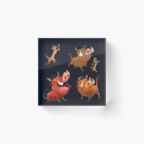 Item preview, Pumba and Timon designed and sold by Talwaran.