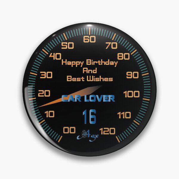 Item preview, CAR LOVERS 16th BIRTHDAY designed and sold by greatatlas.