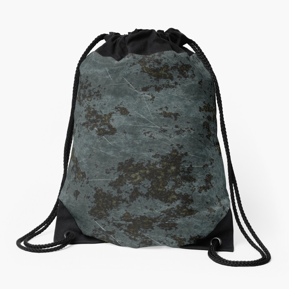 Rust and scratches on Drawstring Bag