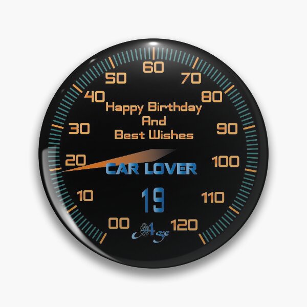 Item preview, CAR LOVERS 19th BIRTHDAY designed and sold by greatatlas.