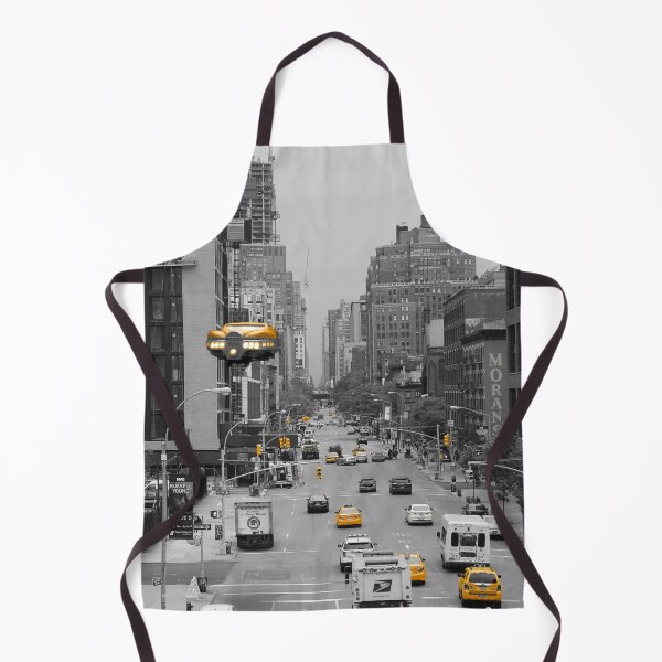 Item preview, Fifth Element Taxi in New York City - Black, White and Yellow designed and sold by electricdreamz.