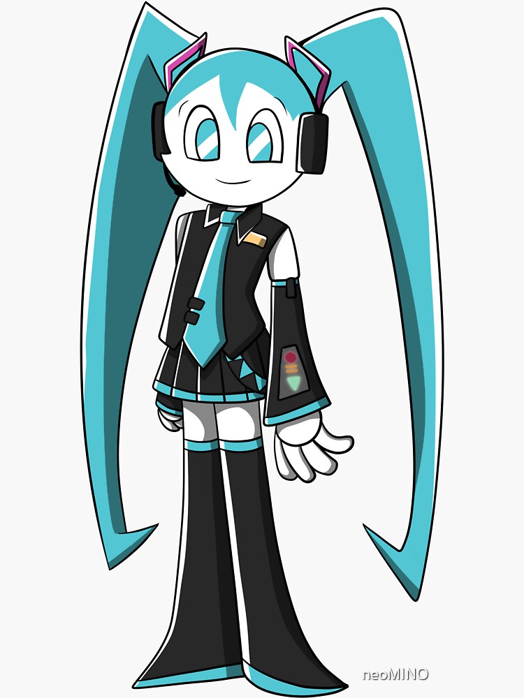 MLAATR - XJ-9 a.k.a. Jenny Smiling Sticker for Sale by mvelas17