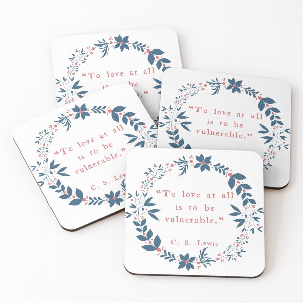 Item preview, C.S. Lewis, The Four Loves Quote designed and sold by Lucinda Theodore.