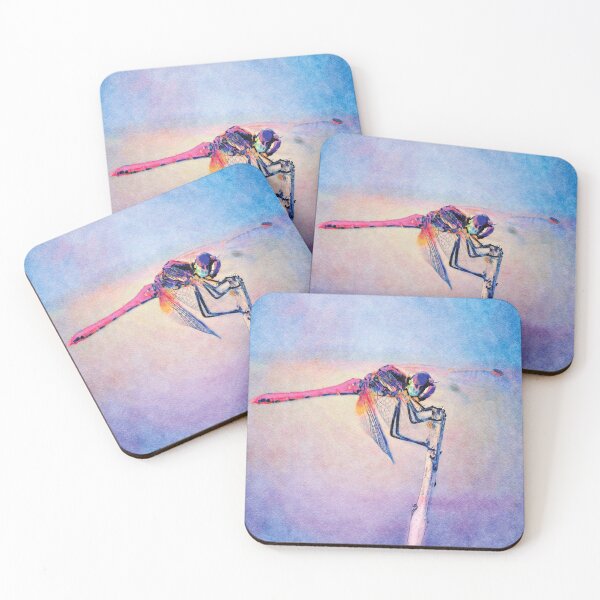Item preview,  Colorful Dragonfly Watercolor Art Painting designed and sold by DebiPhillips.