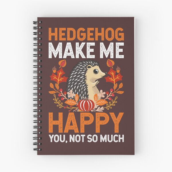 Item preview, Funny saying autumn hedgehog gift idea designed and sold by Lin-Eve.