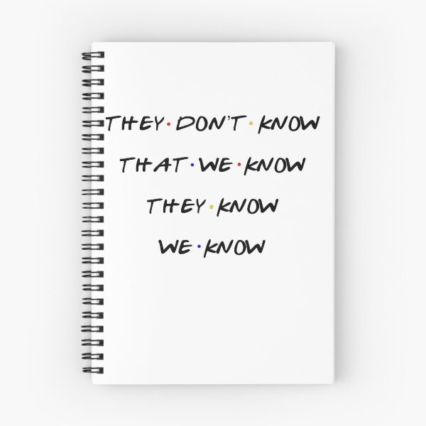 Item preview, They don't know, that we know, They know, We know designed and sold by Jill Thomas.