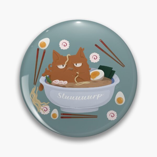 Item preview, Ramen cat, with background designed and sold by elliandra.