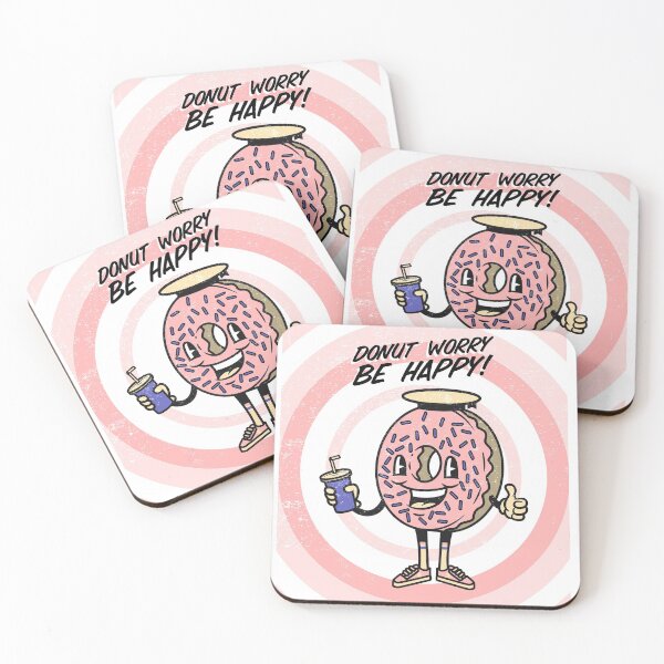 Item preview, Donut worry be happy designed and sold by Apoorv Choudhary.