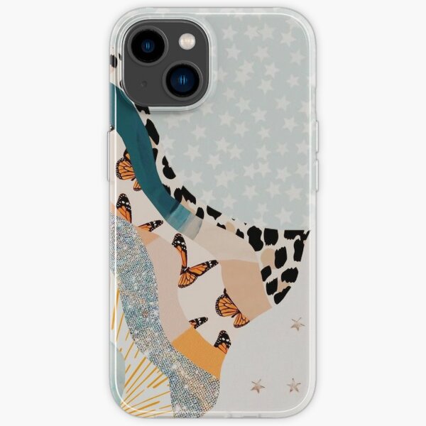 VSCO Aesthetic Stars and Leopard Print Design | iPhone Case