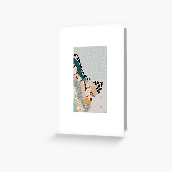 VSCO Aesthetic Stars and Leopard Print Design Greeting Card for Sale by  charlottetsui