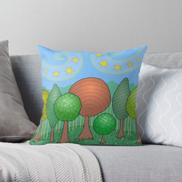 My Family Throw Pillow