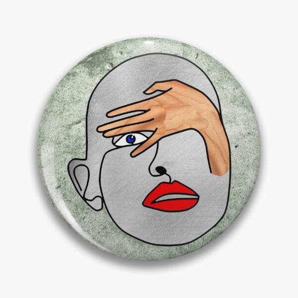 Item preview, Light abstract peekaboo face on a light green background. decorating, interiors designed and sold by jayne0524.