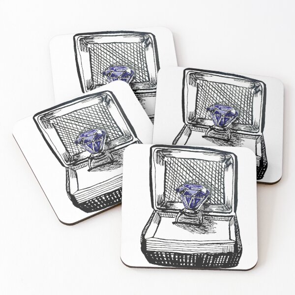 Item preview, With a large stone Ring in the box designed and sold by DaryaGeft.